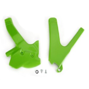 Osłona ramy Kawasaki KDX 200 '90-'94 - Zielona - UFO