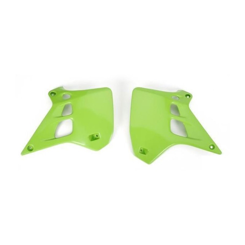 UFO OSŁONY CHŁODNICY KAWASAKI KX 125 '90-'91 ZIELONY