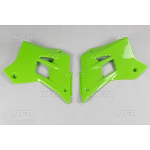 Osłona chłodnicy Kawasaki KDX 200 '95-18 Zielony - Sklep Moto