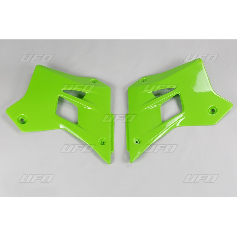 Osłona chłodnicy Kawasaki KDX 200 '95-18 Zielony - Sklep Moto