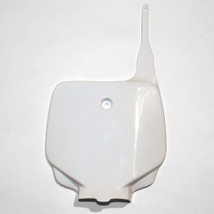 Tablica na numer startowy Kawasaki KX 80 '98-'00, KX 85 '01-'13 - Kolor biały