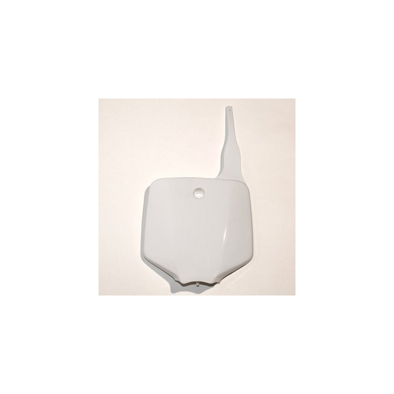 Tablica na numer startowy Kawasaki KX 65 i KLX 110 - biała