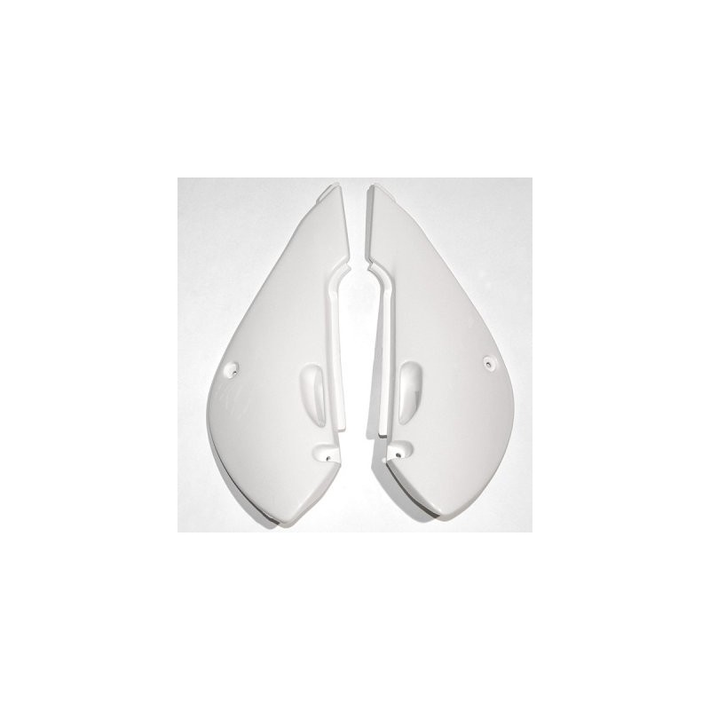 UFO BOCZKI TYLNE KAWASAKI KX 65 '01-'18 BIAŁE - Sklep Motocyklowy