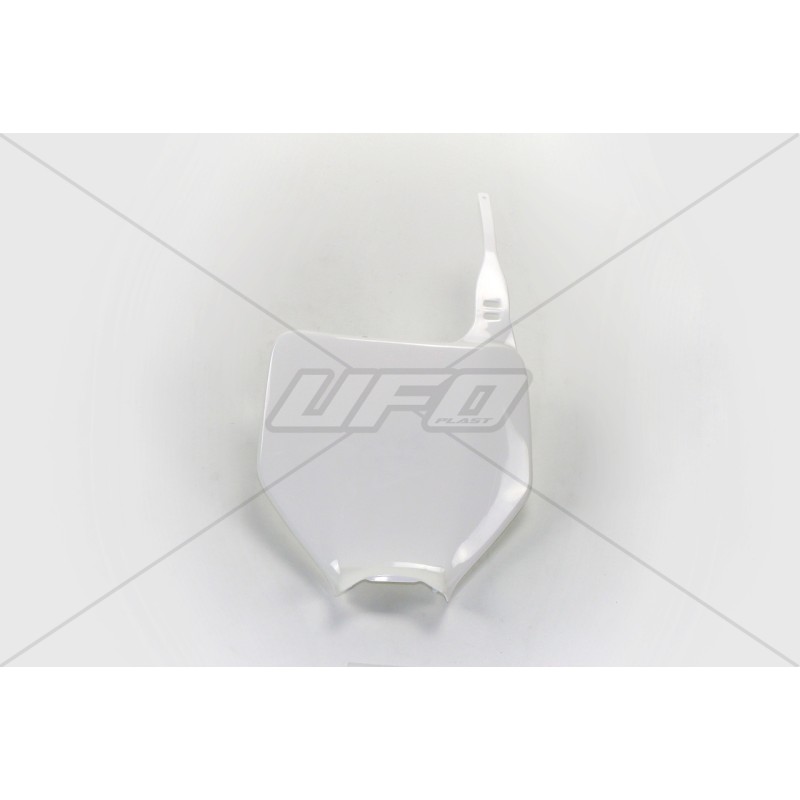 Tablica na numer startowy Kawasaki KX 125/250 KXF 250 KXF 450 Biały