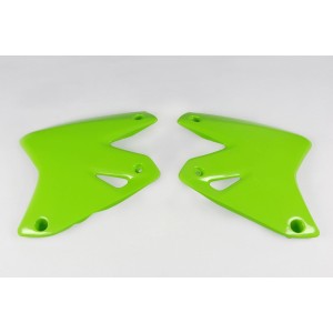 Osłona chłodnicy Kawasaki KLX 400R '03-'25 - Zielony kolor