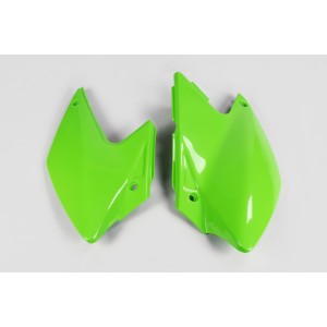 UFO BOCZKI TYLNE KAWASAKI KLX 450R '07-'25 - Zielony | Sklep Moto