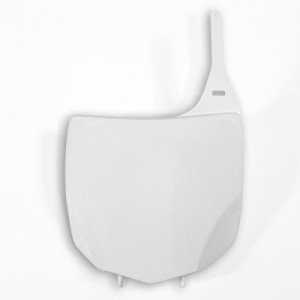 Tablica na numer startowy Kawasaki KXF 250 '09-'12, KXF 450 '09-'12 - biały