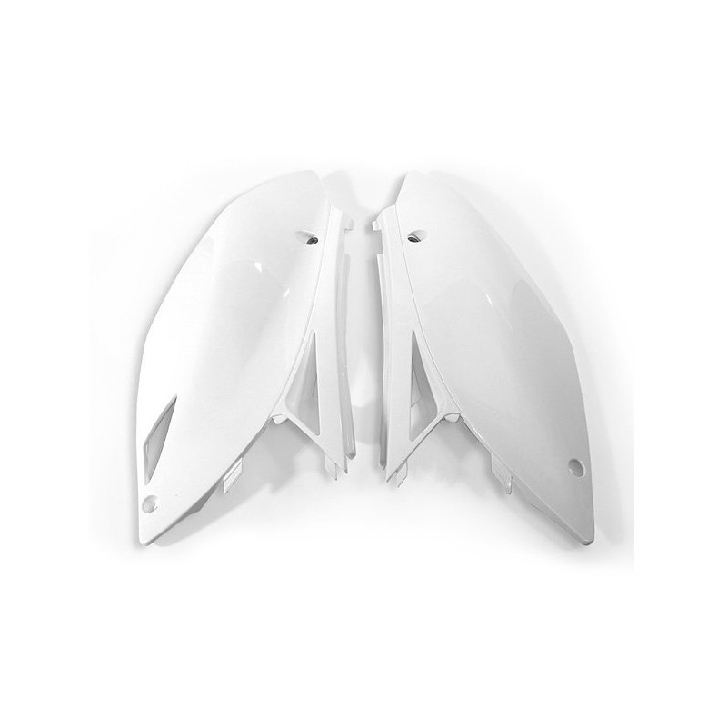 UFO BOCZKI TYLNE KAWASAKI KXF 450 '09-'11 KOLOR BIAŁY - Sklep Moto