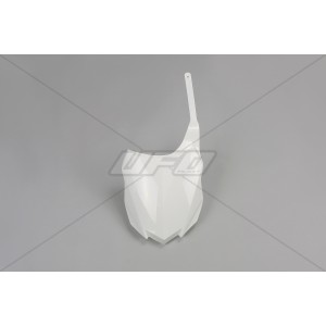 Tablica na numer startowy Kawasaki KXF 250 '13-'16, KXF 450 '13-'15 - biały