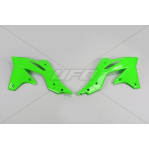 UFO Osłona Chłodnicy Kawasaki KXF 250 '13-'16 Kolor Zielony
