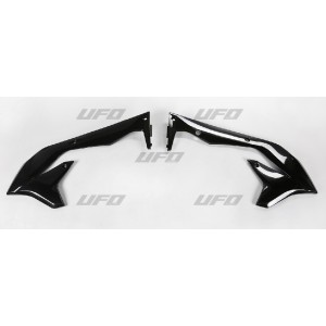 Osłona chłodnicy Kawasaki KXF 450 '16-'17 - Kolor Czarny