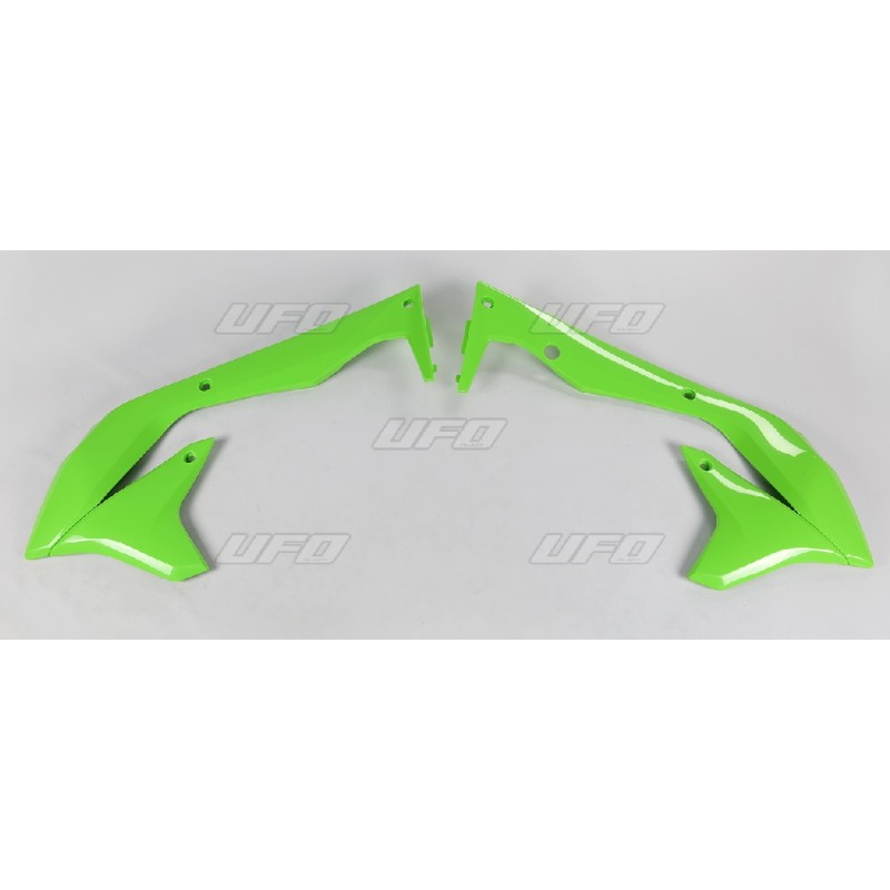 UFO Osłony Chłodnicy Kawasaki KXF 450 '16-'17 - Kolor Zielony