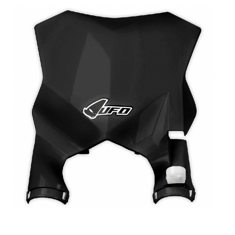 UFO Tablica na Numer Startowy Kawasaki KXF 250 17-19, KXF 450 16-19 - Kolor Czarny