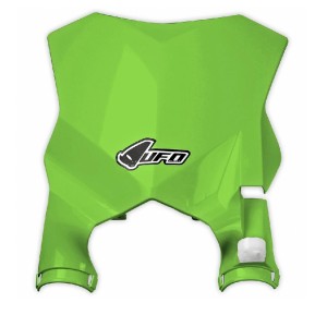 Tablica na numer startowy Kawasaki KXF 250 17-19, KXF 450 16-19 Zielony