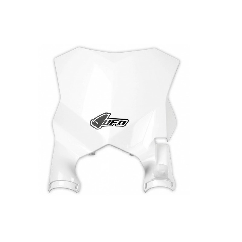 Tablica na numer startowy Kawasaki KXF 250 17-19, KXF 450 16-19 - biały