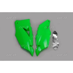 UFO BOCZKI TYLNE KAWASAKI KXF 450 \'19-\'23 , KXF 250 \'21-\'24 KOLOR ZIELONY FLUO - Sklep Motoryzacyjny