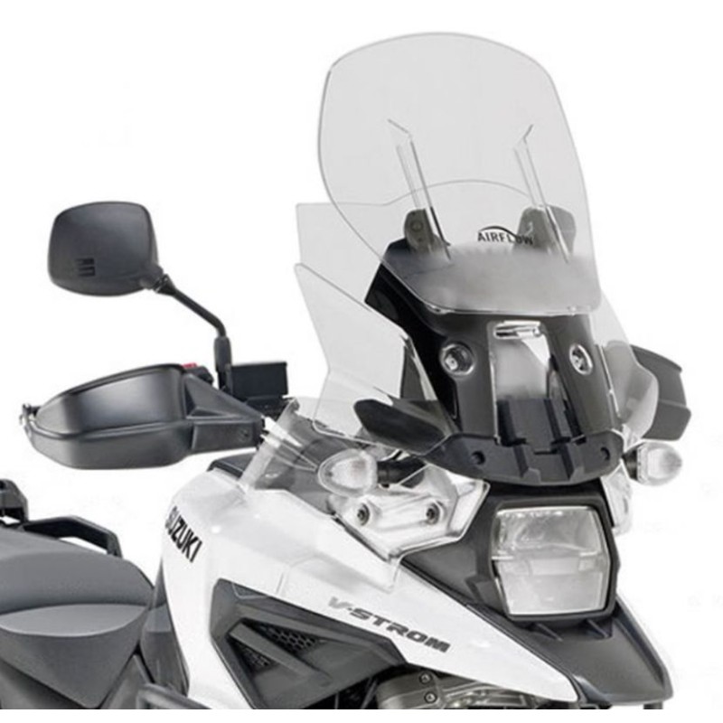 KAPPA SZYBA SUZUKI V-Strom 1050 XT/DE/SE '20-'25 REGULOWANA AIRFLOW PRZEZROCZYSTA - ZASTĘPUJE KAF3117