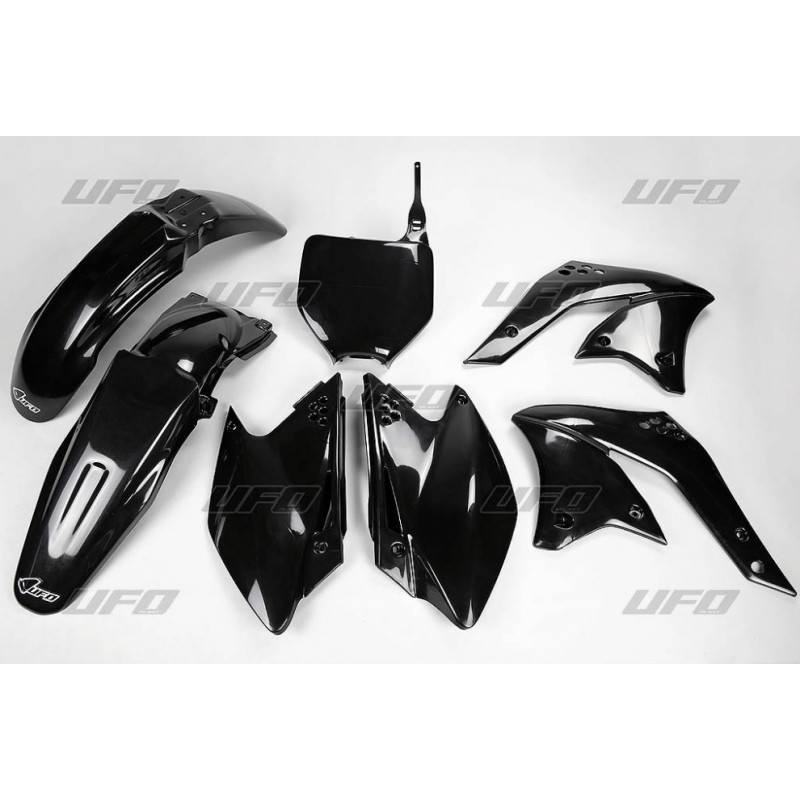 UFO KOMPLET PLASTIKÓW KAWASAKI KXF 250 '07 CZARNY