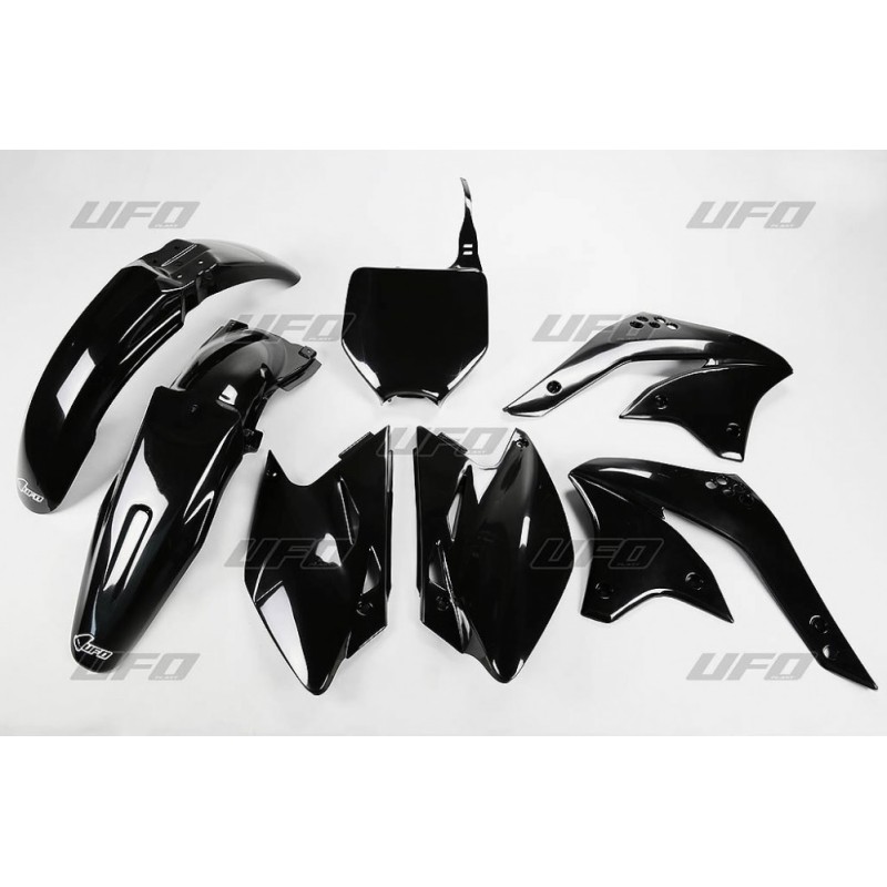 UFO Komplet Plastików Kawasaki KXF 450 '06-'08 Kolor Czarny