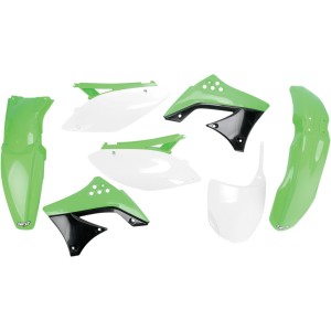 UFO Komplet Plastików Kawasaki KXF 450 '09-'11 Zielony/Czarny OEM '09