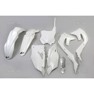 Komplet plastików Kawasaki KXF 250 '21-24, KXF 450 '19-23 - kolor biały