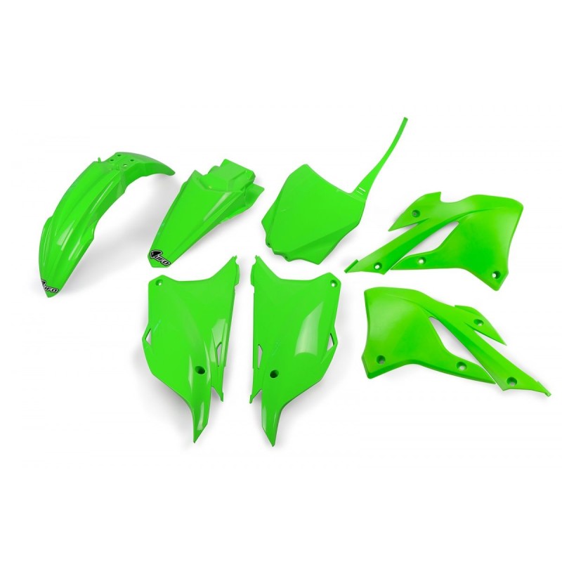 Komplet plastików Kawasaki KX 85 \'22-\'26, KX 112 \'22-\'26 - Zielony