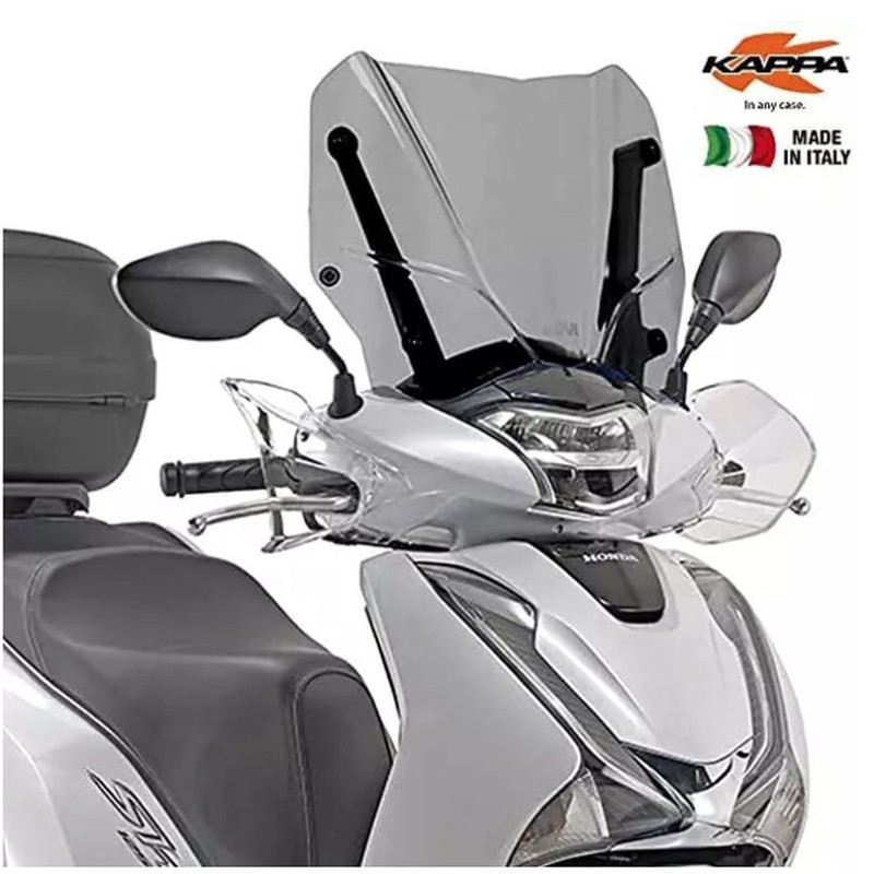 Szyba Kappa do Honda SH 125i-150i (17-19) 36,5 x 45 cm Przyciemniana