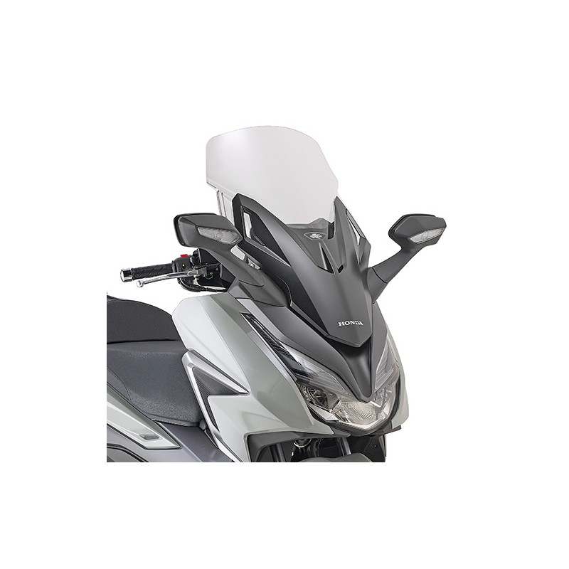 KAPPA SZYBA HONDA FORZA 125/300 '21-'25 SH 350 '21-'25 FORZA 350 '21-'22 (58X47CM) - Przezroczysta szyba do skutera