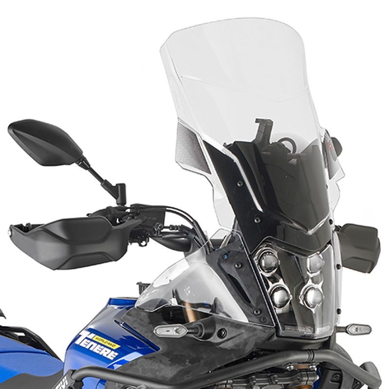KAPPA SZYBA YAMAHA TENERE 700 WORLD RAID '22-'25, 52 X 43 CM - Przezroczysta
