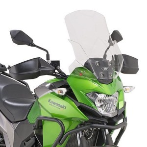 KAPPA SZYBA KAWASAKI Versys X 300 (17-25) 48 x 40 cm PRZEZROCZYSTA - szyba motocyklowa