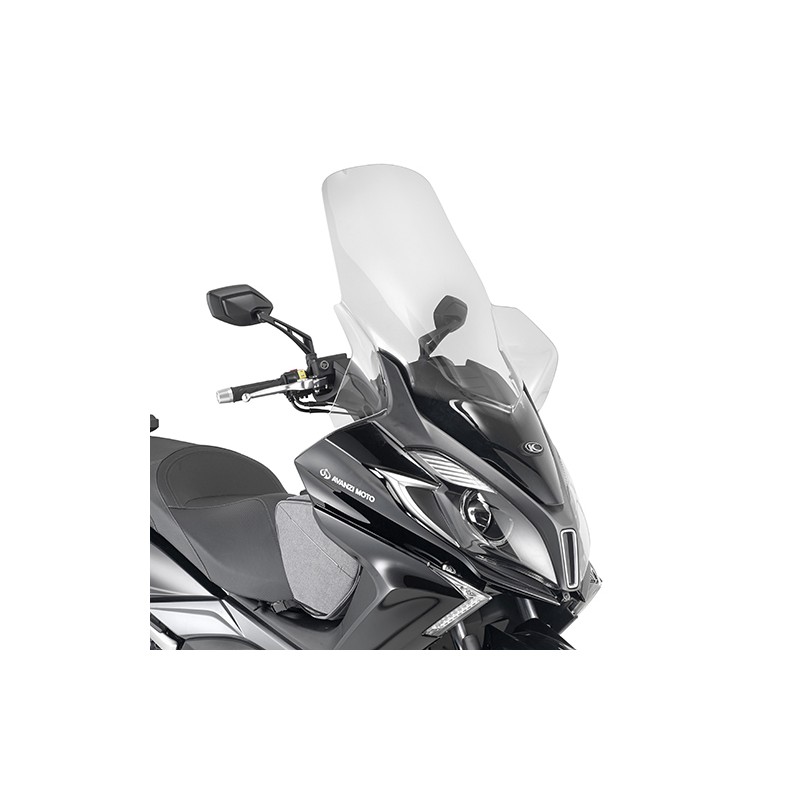 Szyba Kappa do Kymco Downtown 125 ABSi '15-'24, Downtown 350i '15-'24 92,5 x 63,5 cm przezroczysta