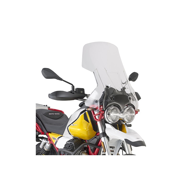Szyba Kappa do Moto Guzzi V85 TT 68,5x46cm - Przezroczysta