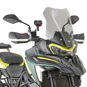 Szyba do motocykla Benelli TRK 702/X '23-'25 43,5cm x 34cm przyciemniana