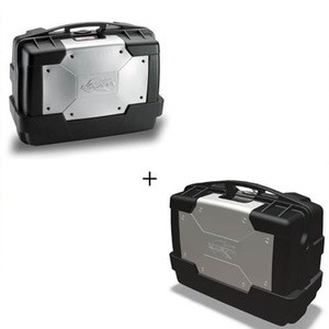 Kufry boczne Kappa 33L Monokey KGR33 Garda - para (2 szt) + dodatkowy zamek