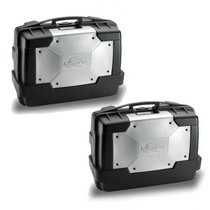Kufry boczne Kappa 46L Monokey KGR46 Garda - para 2 szt. + dodatkowy zamek