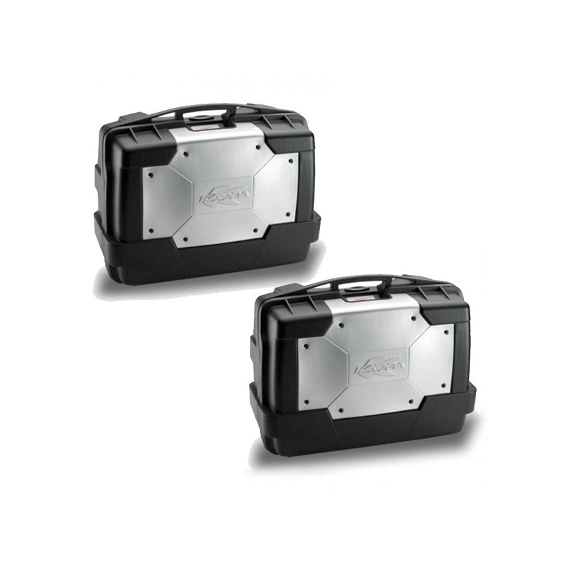 Kufry boczne Kappa 46L Monokey KGR46 Garda - para 2 szt. + dodatkowy zamek