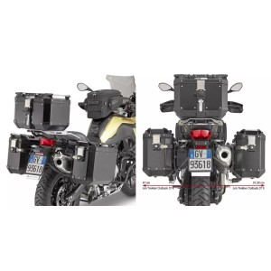 Kappa Stelaż Kufrów Bocznych Monokey Cam Side BMW F 750 GS (18-23), F 800 GS (24-25), F 850 GS (18-23), F 850 GS Adventure (19)