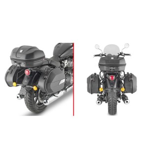 Stelaż kufrów bocznych Kappa do Royal Enfield Super Meteor 650 - 1923-1925