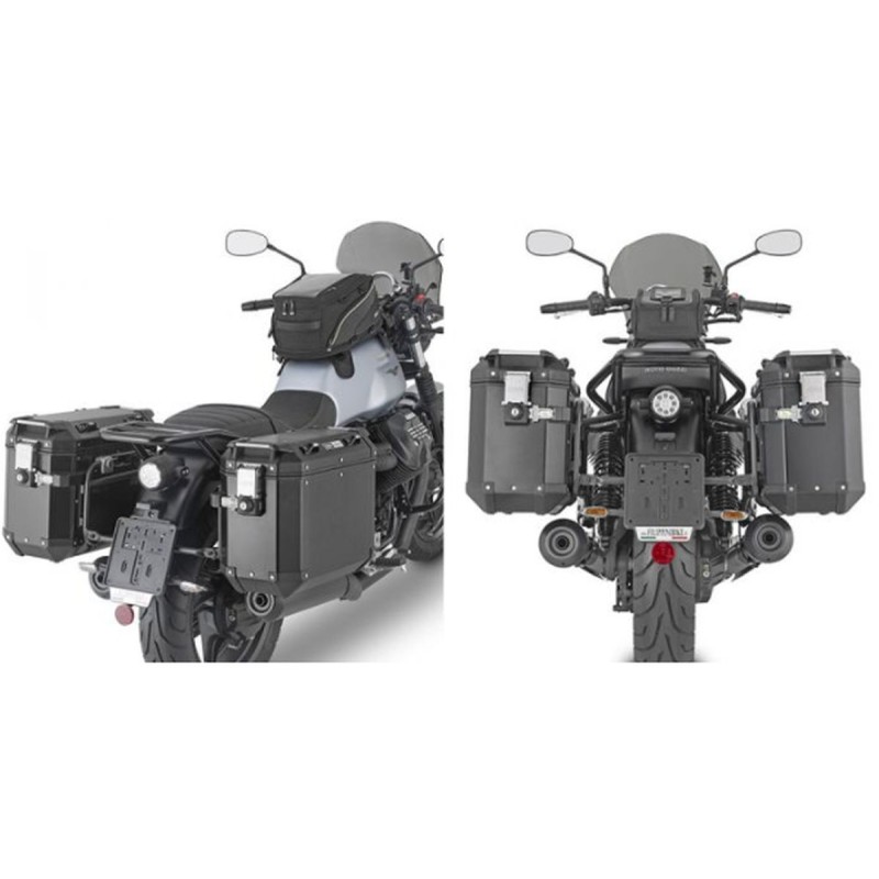 Stelaż kufrów bocznych Kappa Monokey Cam Side do Moto Guzzi V7 Stone '21-'25
