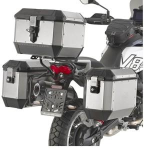 Stelaż kufrów bocznych Kappa do Moto Guzzi V85 TT - 24-25, także pod kufr Retro-Fit KVE K-Venture Alu