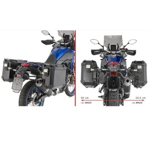 KAPPA 2025/05 Stelaż kufrów bocznych Monokey Cam Side Yamaha Tenere 700 '19-'24, World Raid '22-'25