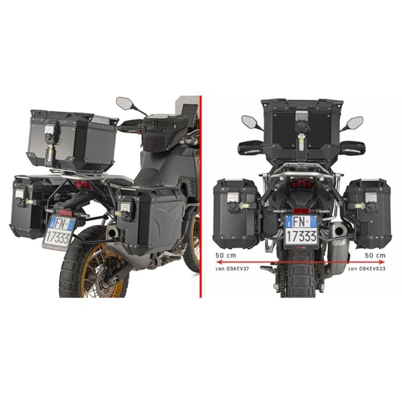 KAPPA 2025/05 Stelaż kufrów bocznych Monokey Cam Side Kove 800 X Pro '24-'25