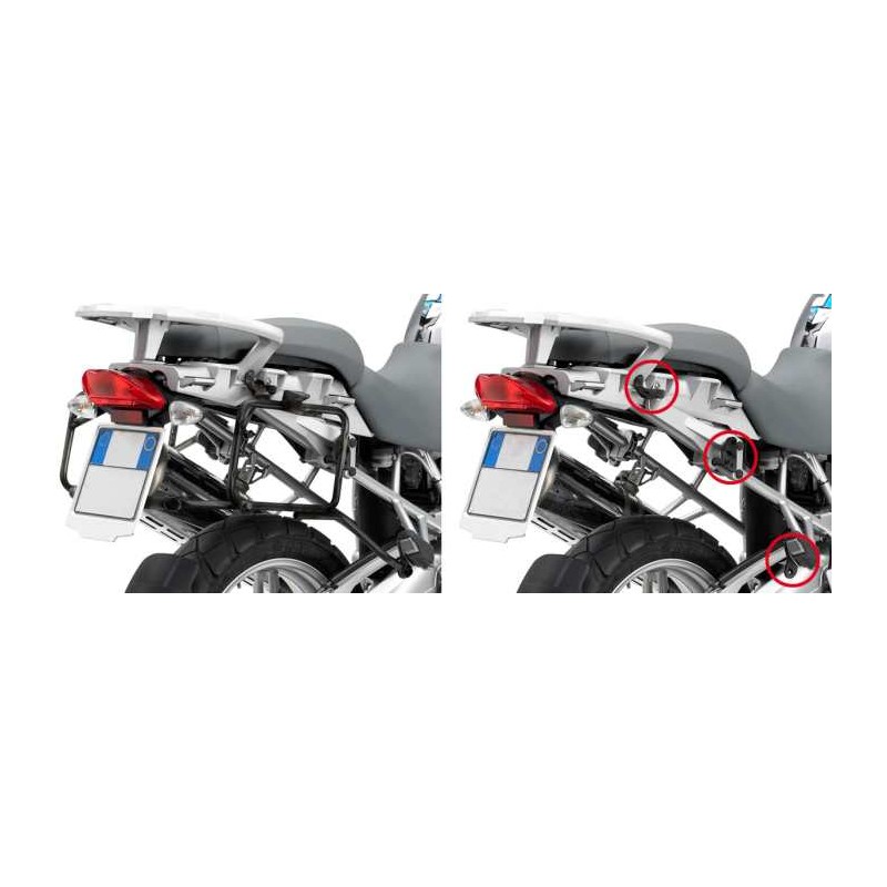 Stelaż kufrów bocznych Kappa do BMW F 650GS/800GS (08-17), F 700GS (13-17)