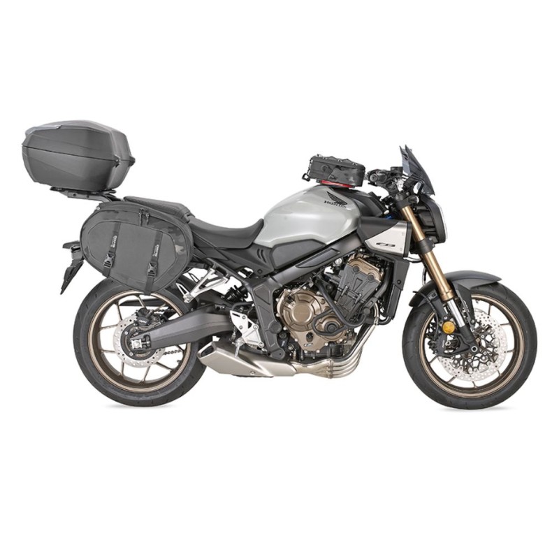 Osłony silnika Honda CB 650 R '24-'25 - czarne - Kappa