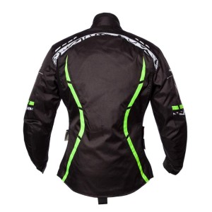 ROLEFF WIELKA PROMOCJA KURTKA DAMSKA TEKSTYLNA Z MEMBRANĄ MODEL ZELINA KOLOR CZARNY/FLUO ROZMIAR XS