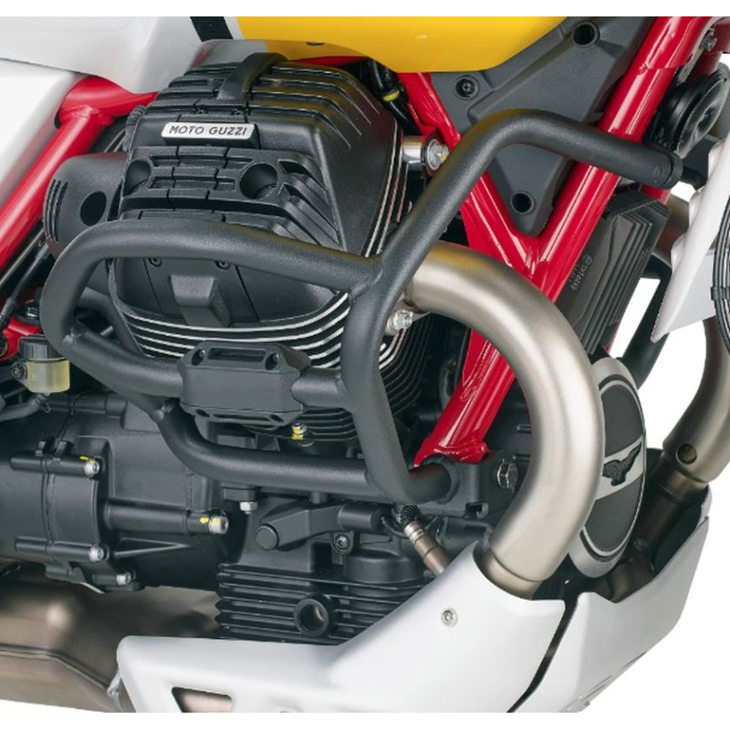 Osłona silnika Moto Guzzi V85 TT \'19-\'25 - Kappa gmole, czarne