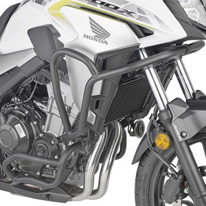 Osłona silnika Honda CB 500 X - Górne, czarne, Kappa (19-23)