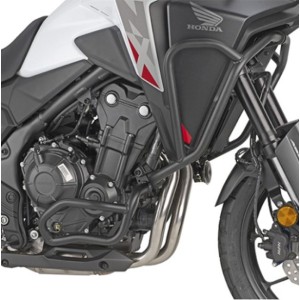 Osłony silnika górne KAPPA GMOLE do HONDA NX 500 '24-'25, czarne