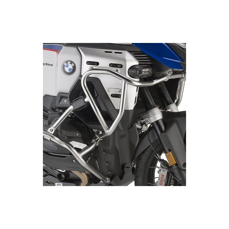 KAPPA 2025/04 GMOLE OSŁONY SILNIKA BMW R 1300 GS ADVENTURE '25-, STAL NIERDZEWNA - GÓRNE