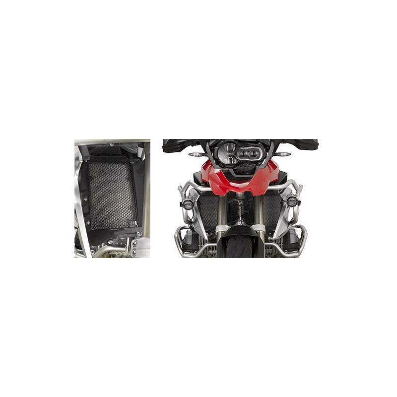 Osłona chłodnicy BMW R 1200GS, R 1200GS Adventure, R 1250GS - czarna (para)